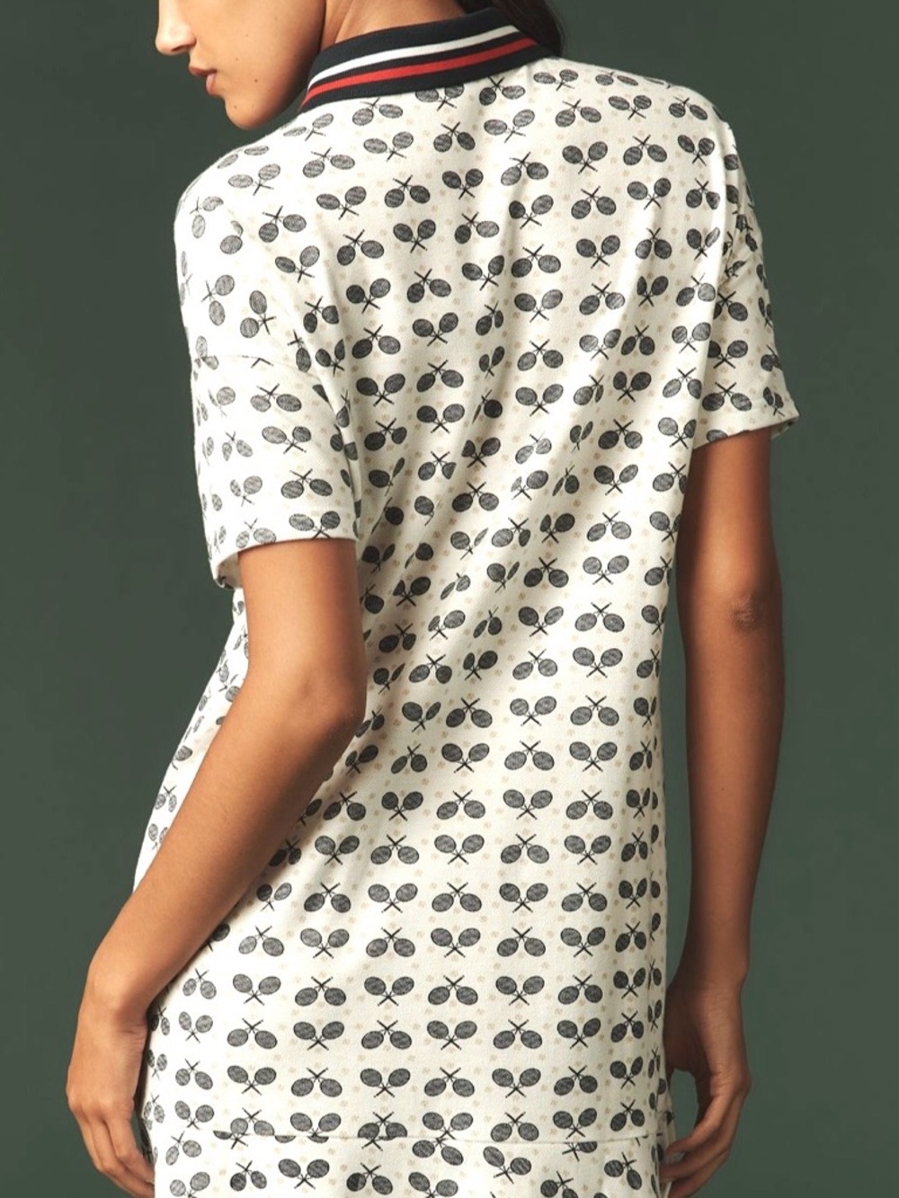 NWT Tretorn x Anthropologie White Polo Tennis Dress - Picture 5 of 6